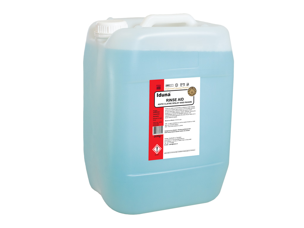 Aditiv clatire spalat vase-pahare  RINSE AID 20KG